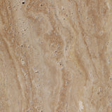 Mecca Brown Hexagon Travertine Coffee Table