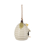 Badger Ivory/Yellow Beehive Bird Feeder