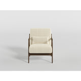 Twill Green Accent Chair