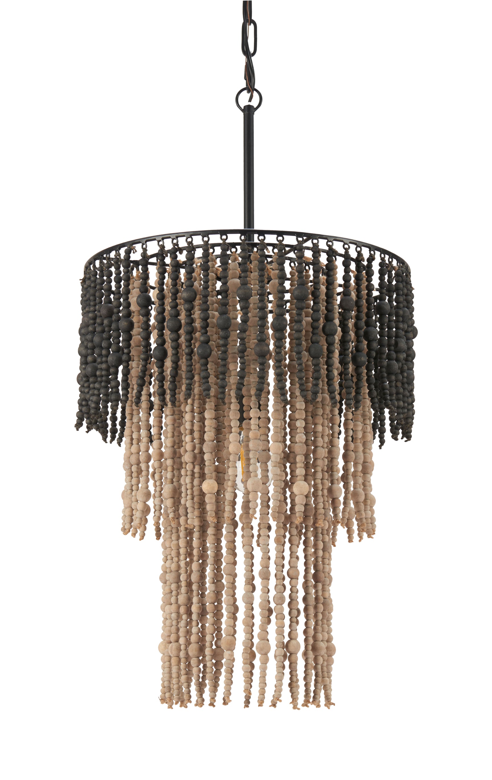 Bizu Black & Beige Ceiling Lamp