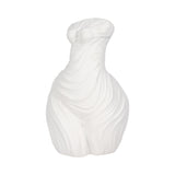 Riverkern White Small Curvy Ribbed Sculpture