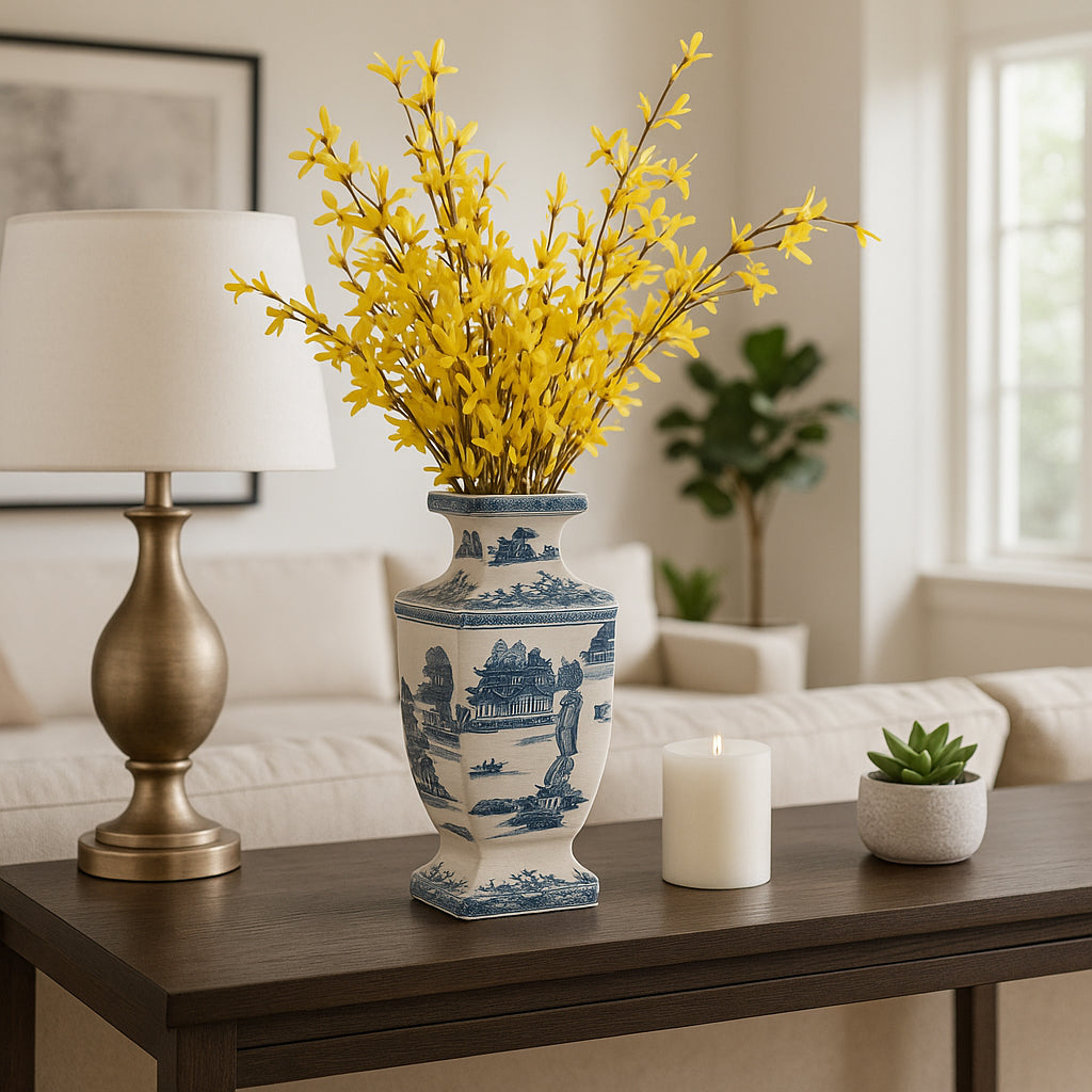 Ellenlake Blue Chinoiserie