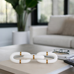 Beldengate White/Gold Decor