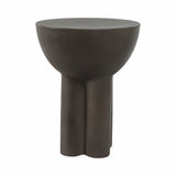 Upland Dark Gray Concrete Contemporary End Table