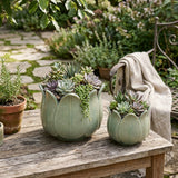 Bradyridge Green Small Planters (Set of 2)