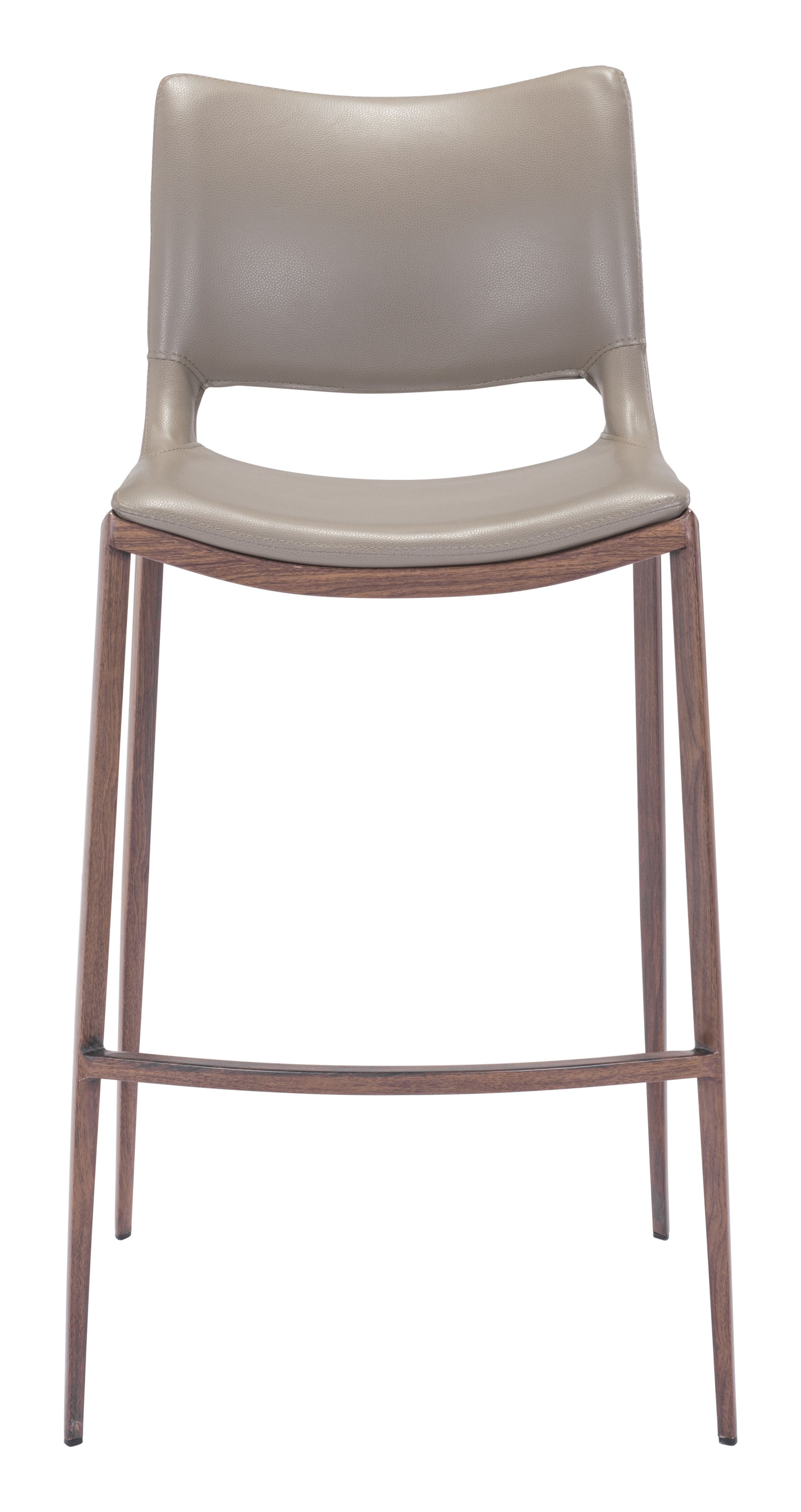 Ace Brown & Walnut Barstool (Set of 2)