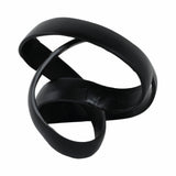 Dashport Black Aluminum Knot Sculpture - 14585-03EC