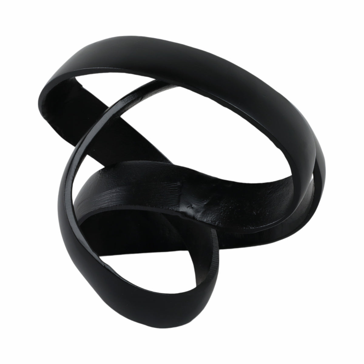 Dashport Black Aluminum Knot Sculpture - 14585-03EC