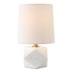 A Cut Above Gold/White Table Lamp - Ornate Home