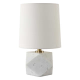 A Cut Above Gold/White Table Lamp - Ornate Home