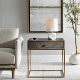 A Cut Above Gold/White Table Lamp - Ornate Home