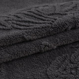 Luxury 3D Butterfly Jacquard Sofa Throw Blanket, Ultra-Soft Plush Fleece Couch Cover