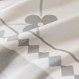 Cooling Four-Leaf Clover Hope Faith Love Luck Summer Comfy Ice Silk Furniture Throw Covers for Sofas