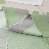 Cooling Four-Leaf Clover Hope Faith Love Luck Summer Comfy Ice Silk Furniture Throw Covers for Sofas