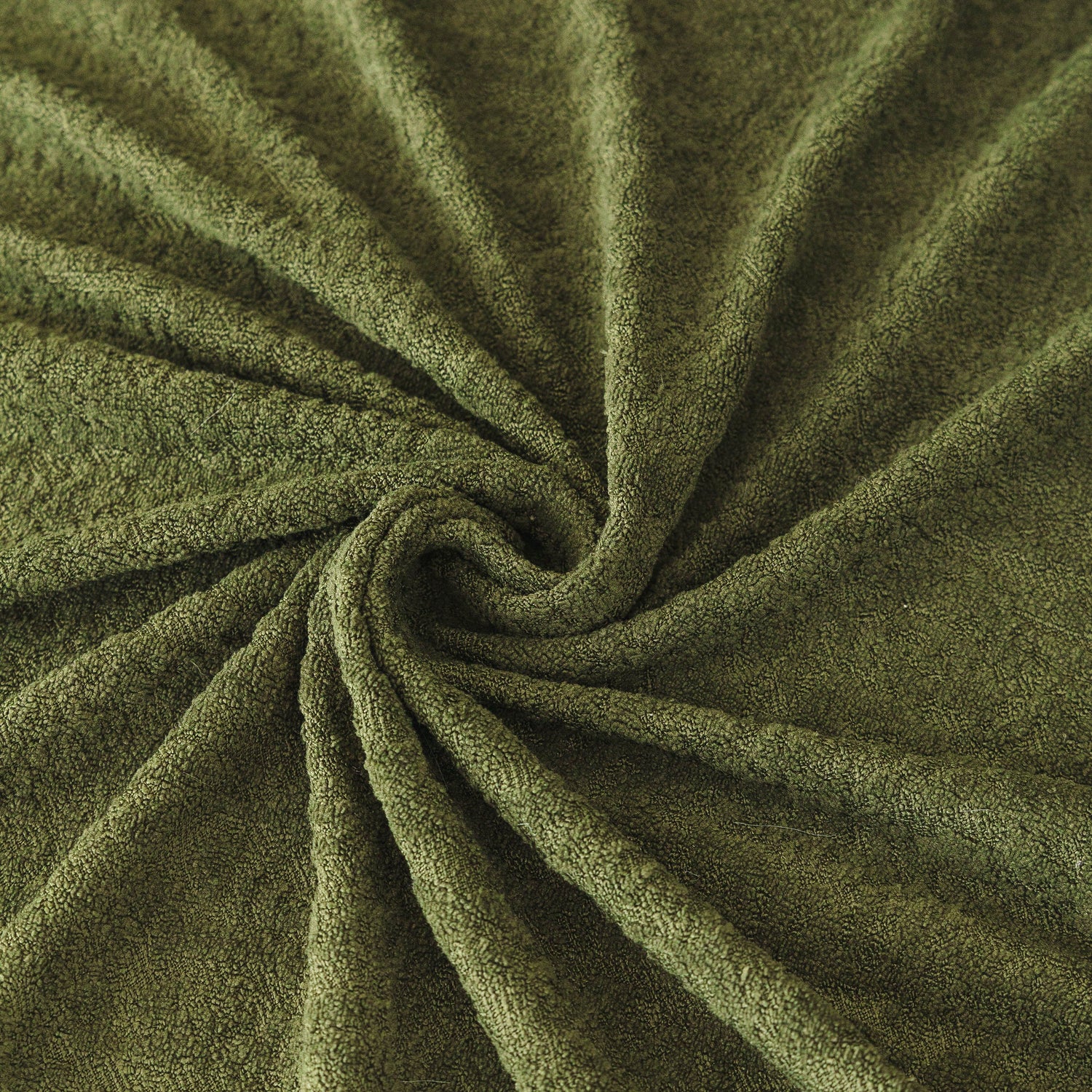 Luxury Sofa Throw Cover with Elegant Ruffled Skirt, Soft Decorative Couch Protector