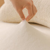Soft Plush Warm Sofa Cover Stretchable Cozy Velvet Couch Protector for Fall & Winter