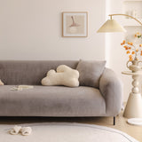 Soft Plush Warm Sofa Cover Stretchable Cozy Velvet Couch Protector for Fall & Winter