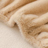 Soft Plush Warm Sofa Cover Stretchable Cozy Velvet Couch Protector for Fall & Winter