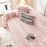 Ultra Soft Faux Fur Couch Cover – Large, Fluffy, and Elegant Sofa Throw Blanket