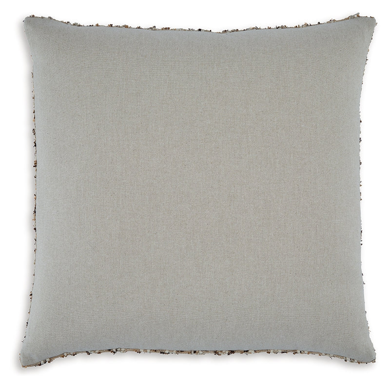 Vorlane Tan/Brown/White Pillow (Set of 4) - Ornate Home