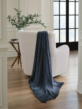 Anawood Blue Throw (Set of 3)