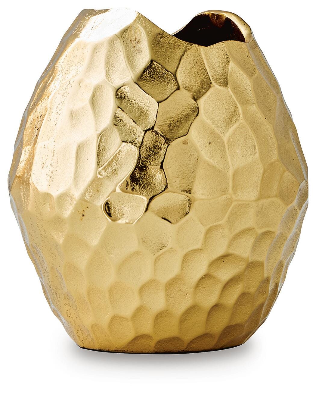 Ferryndale Gold Finish 10" Vase (Online Special Price)