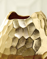 Ferryndale Gold Finish 10" Vase (Online Special Price)