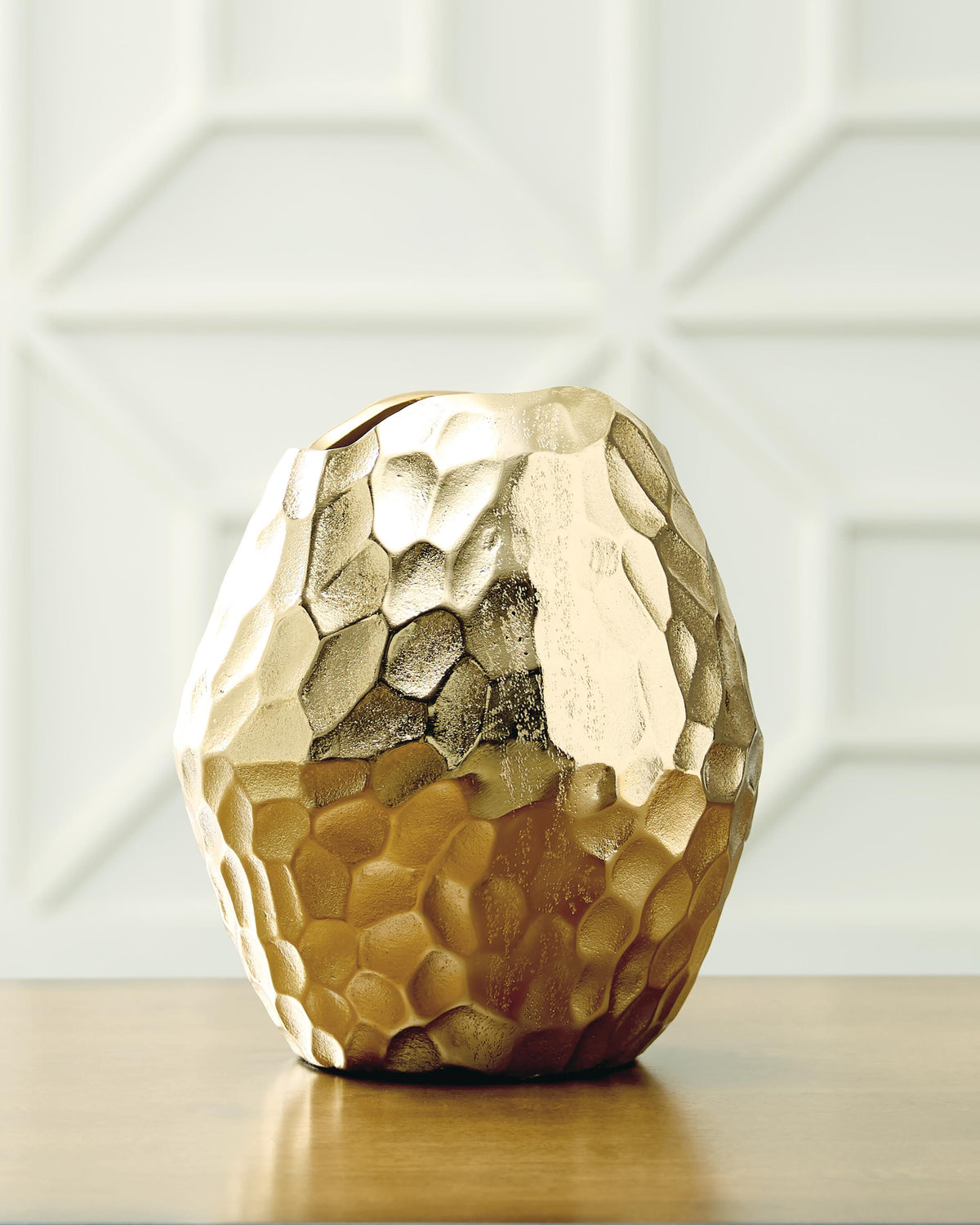 Ferryndale Gold Finish 10" Vase (Online Special Price)