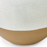 Vercott Cream/Tan 8" Vase (Online Special Price)