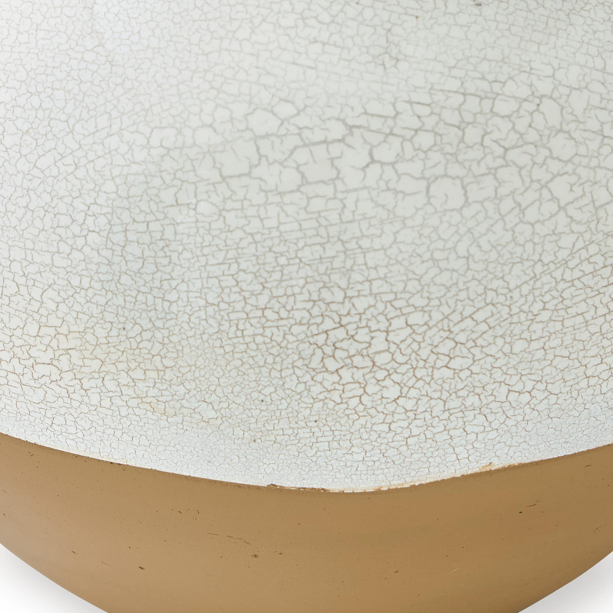 Vercott Cream/Tan 10" Vase (Online Special Price)