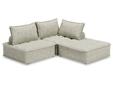 Bales Taupe 3-Piece Modular Seating - Ornate Home