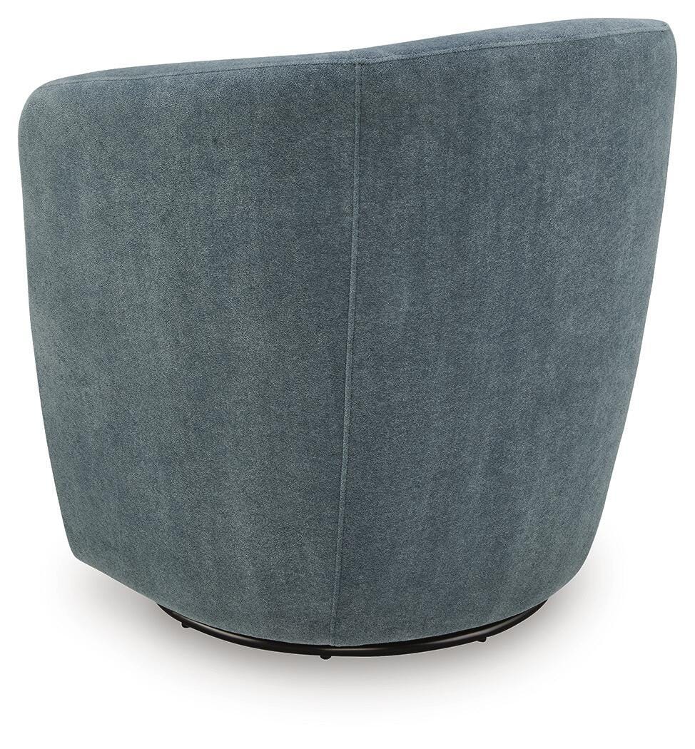 Leemont Mist Swivel Accent Chair
