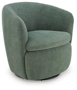 Leemont Juniper Swivel Accent Chair