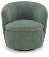 Leemont Juniper Swivel Accent Chair