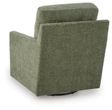 Dishford Evergreen Swivel Accent Chair