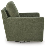 Dishford Evergreen Swivel Accent Chair