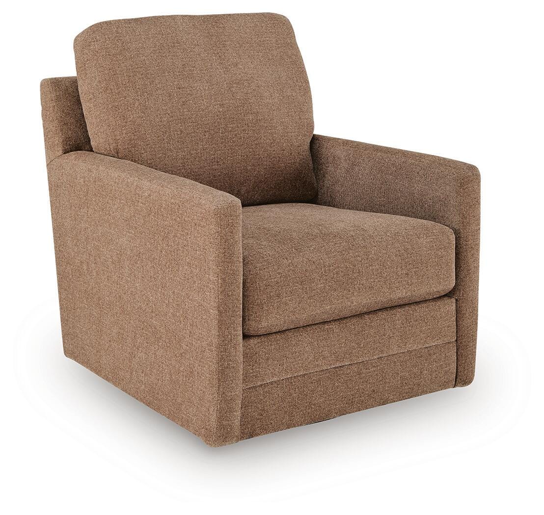 Dishford Cinnamon Swivel Accent Chair (Online Special Price)