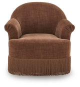Jeanwell Clay Swivel Accent Chair