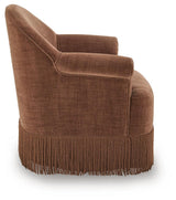 Jeanwell Clay Swivel Accent Chair
