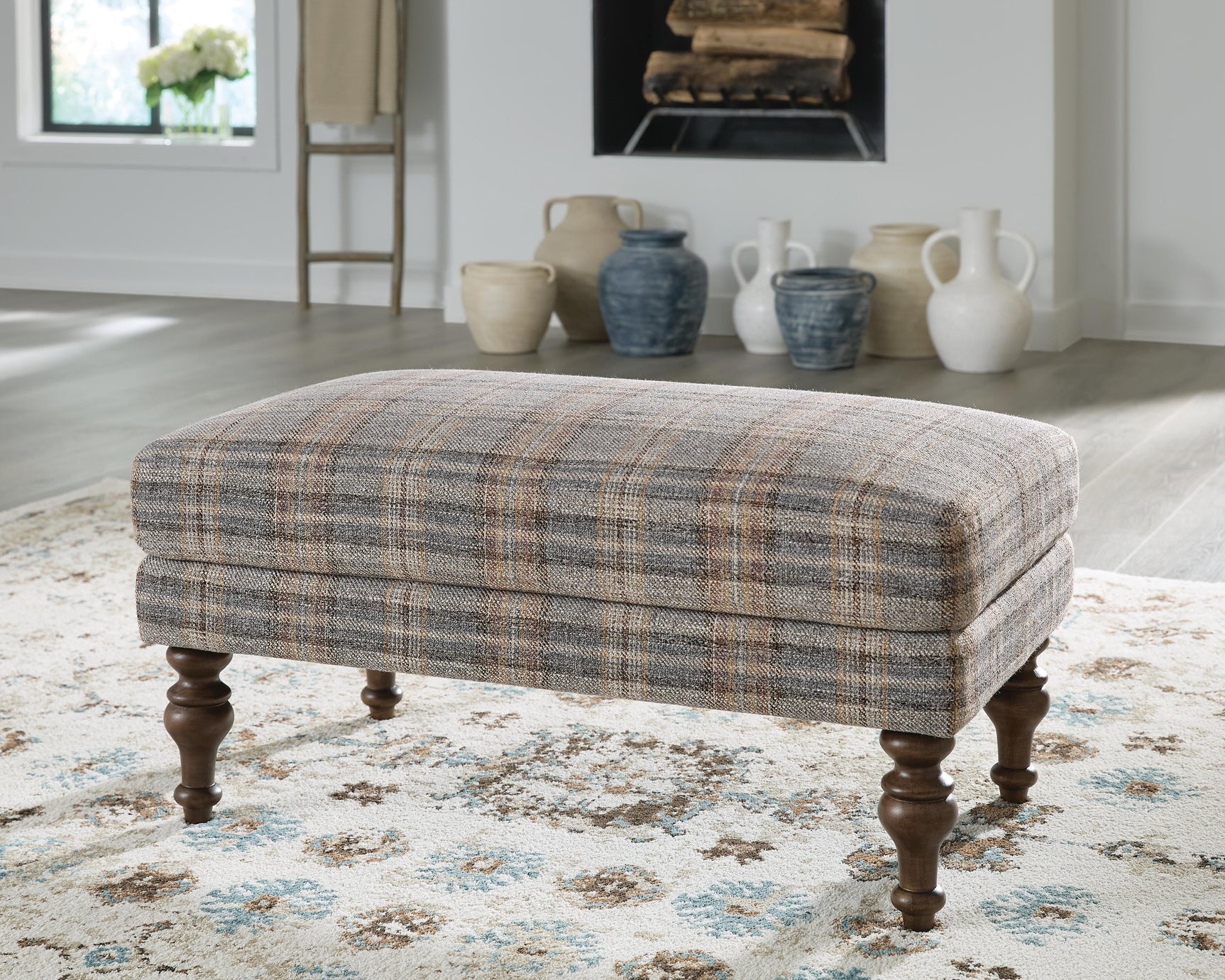 Wilkland Multi Accent Ottoman