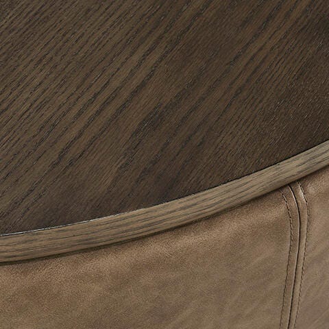 Bethanstone Warm Brown Storage Ottoman