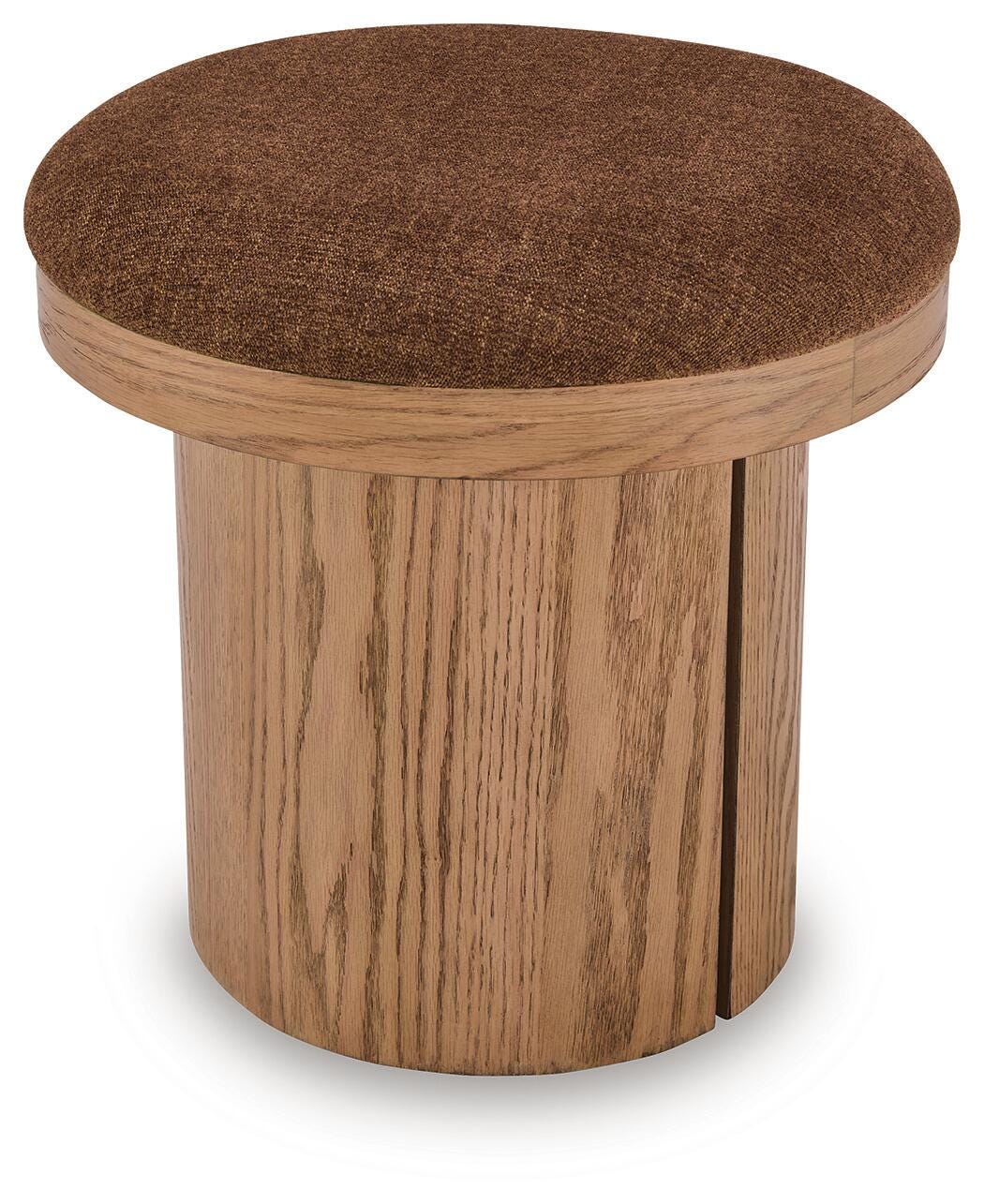 Lewisen Clay Accent Ottoman (Online Special Price)