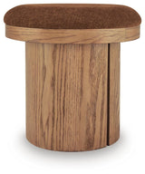 Lewisen Clay Accent Ottoman (Online Special Price)