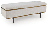 Dettaford Next-Gen Nuvella Stone Storage Bench (Online Special Price)