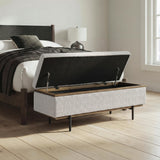 Dettaford Next-Gen Nuvella Stone Storage Bench (Online Special Price)
