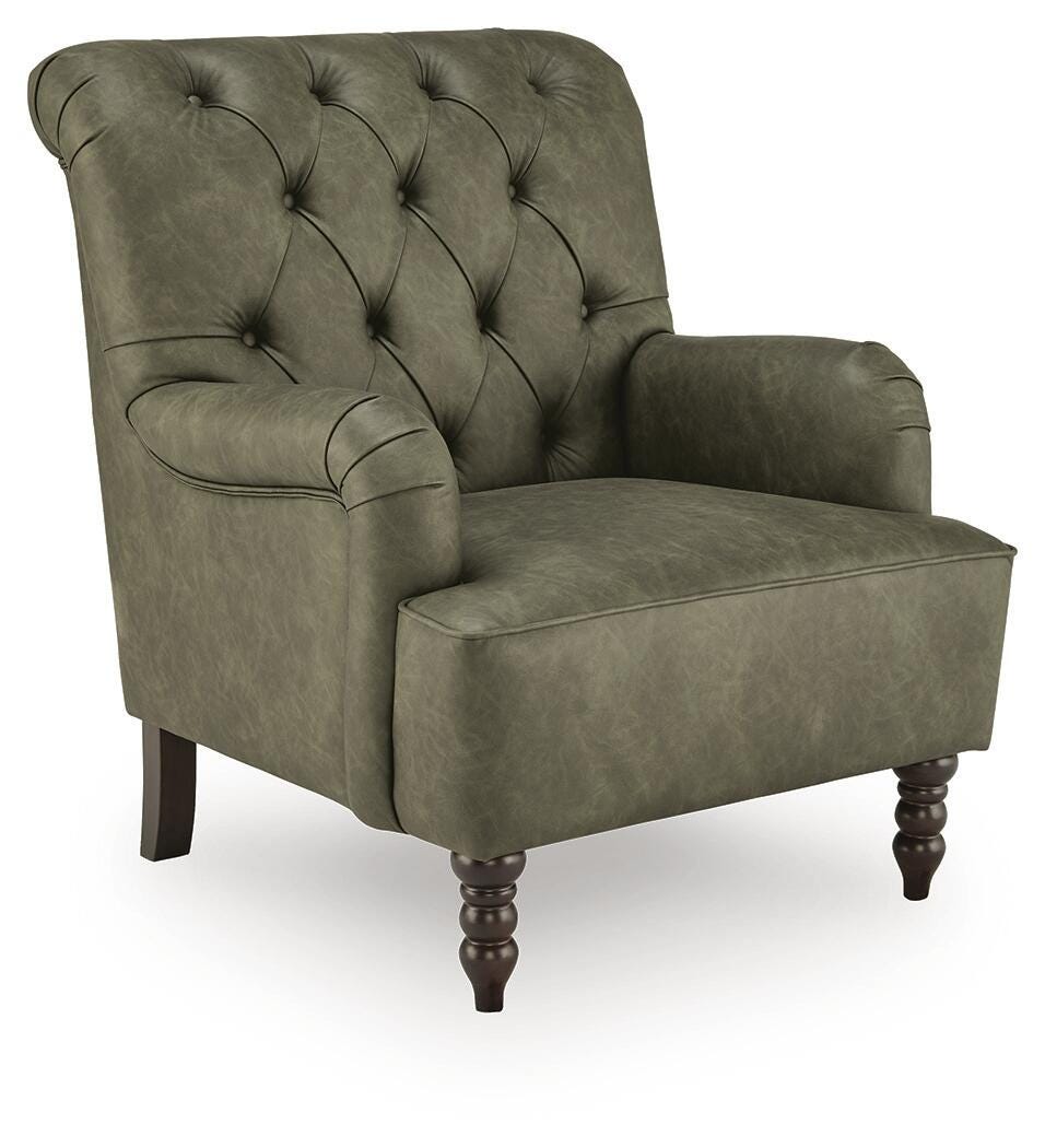 Tartonelle Green Accent Chair