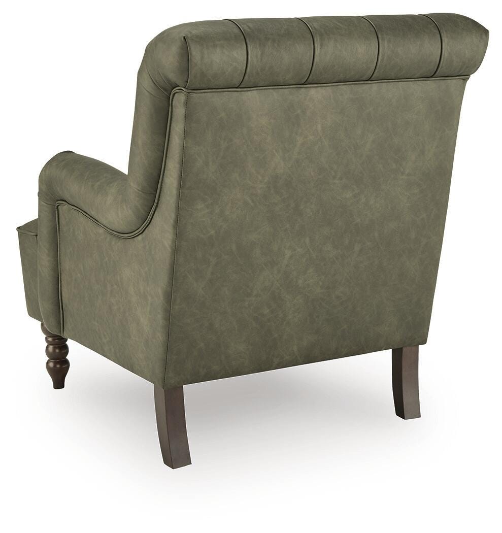 Tartonelle Green Accent Chair