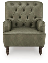 Tartonelle Green Accent Chair