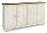 (Online Special Price) Roranville Antique White Accent Cabinet - Ornate Home