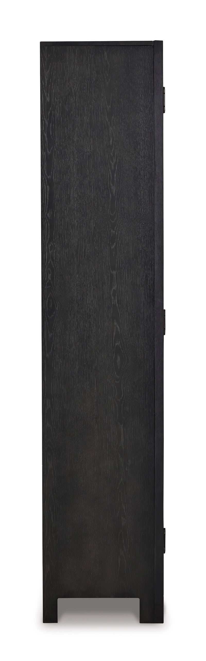 (Online Special Price) Lenston Black/Gray Tall Accent Cabinet - Ornate Home